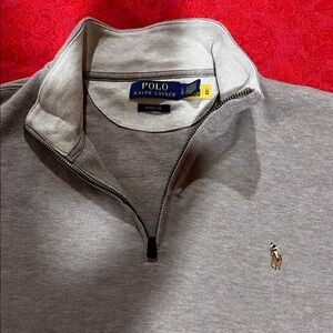 Polo Ralph Lauren Estate Rib Quarter Zip Pullover Men L